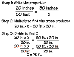 How do you solve an indirect proportion problem in math?