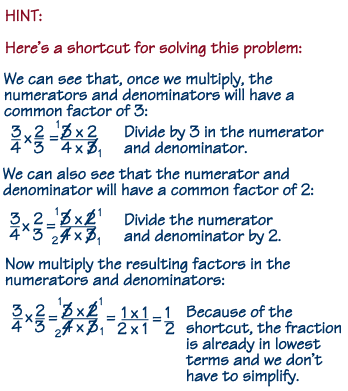 problem solving about fractions