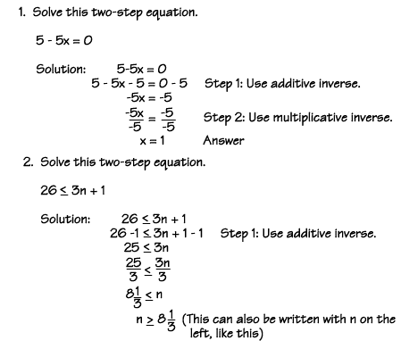 How to write maths equations